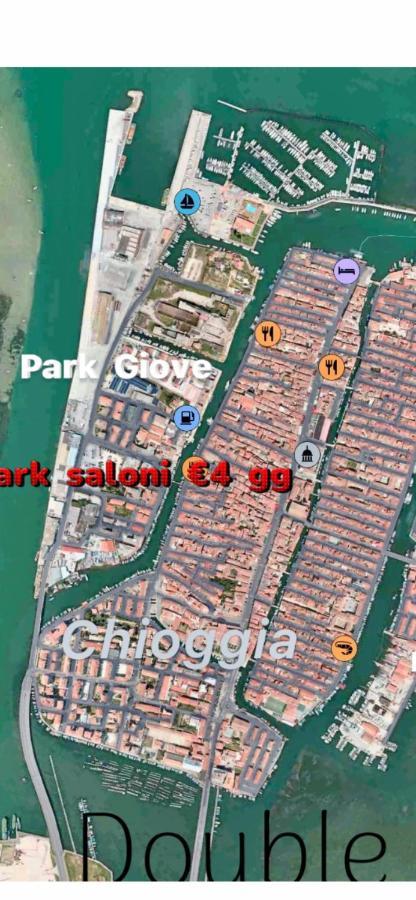 Casabella Chioggia Casa Indipendente Con Corte Luaran gambar